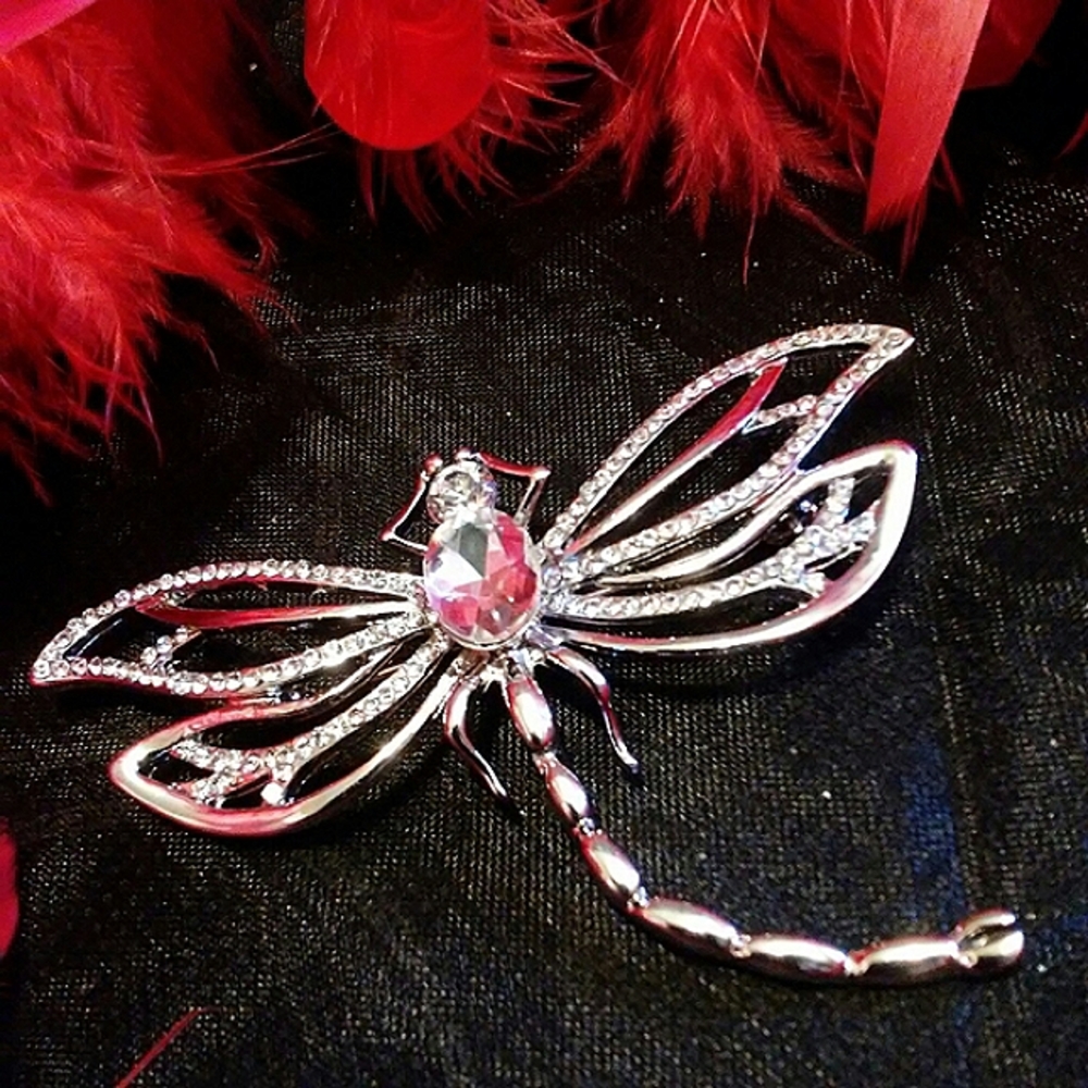 Dragonfly brooch